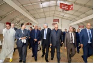 Meknès : Le Ministre visite le chantier du Salon International de l’Agriculture au Maroc  pour s’enquérir de l’état d’avancement des travaux d’aménagement
