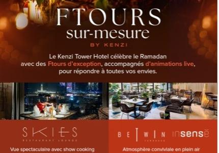 Les Offres Exceptionnelles du Ramadan dans les Hôtels du Groupe Kenzi.